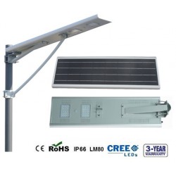 Lampadaire Solaire Intégré 25W