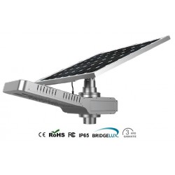 Lampadaire solaire LED intégré 20W