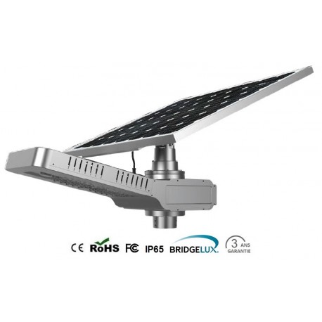 Lampadaire solaire LED intégré 20W